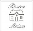 Riviera Maison sierkussen Milestone blue