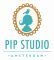 Pip Studio hoeslaken Cross Stitch light blue