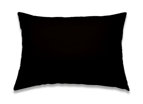 Morph Design kussensloop, perkal katoen 200tc, zwart