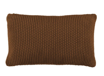 Marc 'O Polo sierkussen Nordic knit toffee brown 30x60