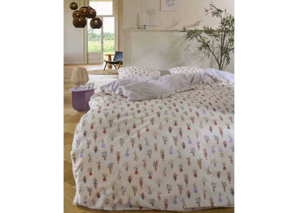 Covers&Co dekbedovertrek Field of vases multi