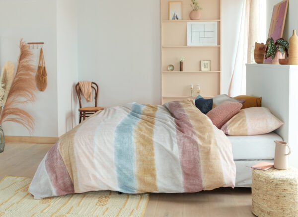 Ariadne at Home dekbedovertrek Soft Linen nude