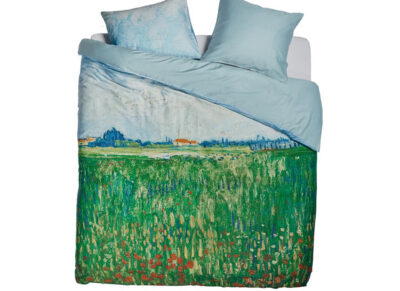 Beddinghouse x Van Gogh Museum dekbedovertrek Field with Poppies green