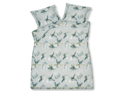 Vandyck dekbedovertrek Flower Party pearl blue