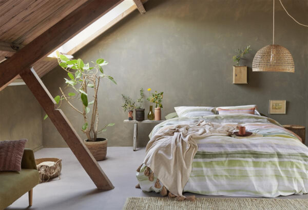 Ariadne at Home dekbedovertrek Colour Palette green