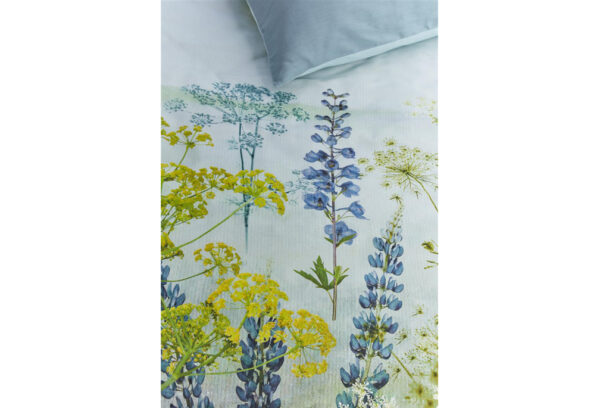 Beddinghouse dekbedovertrek Wildflowers blue green