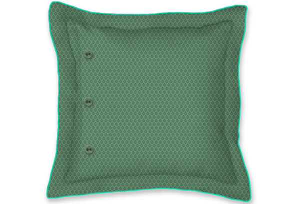 Pip Studio sierkussen Cece Fiore Cushion green 45 x 45