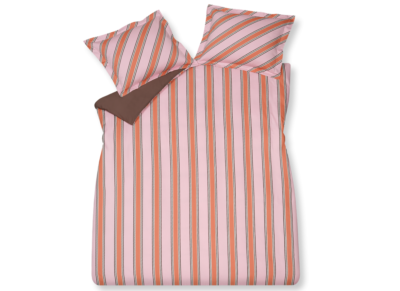 Vandyck dekbedovertrek Preppy Stripe pink