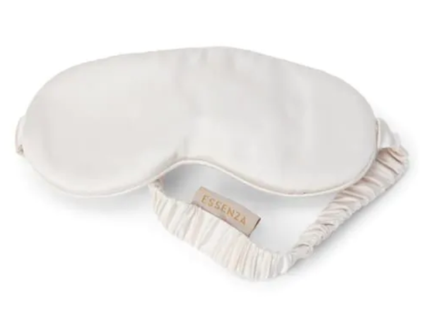 Essenza Alice zijden slaapmasker white