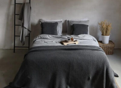 House in Style dekbedovertrek Solden grey white